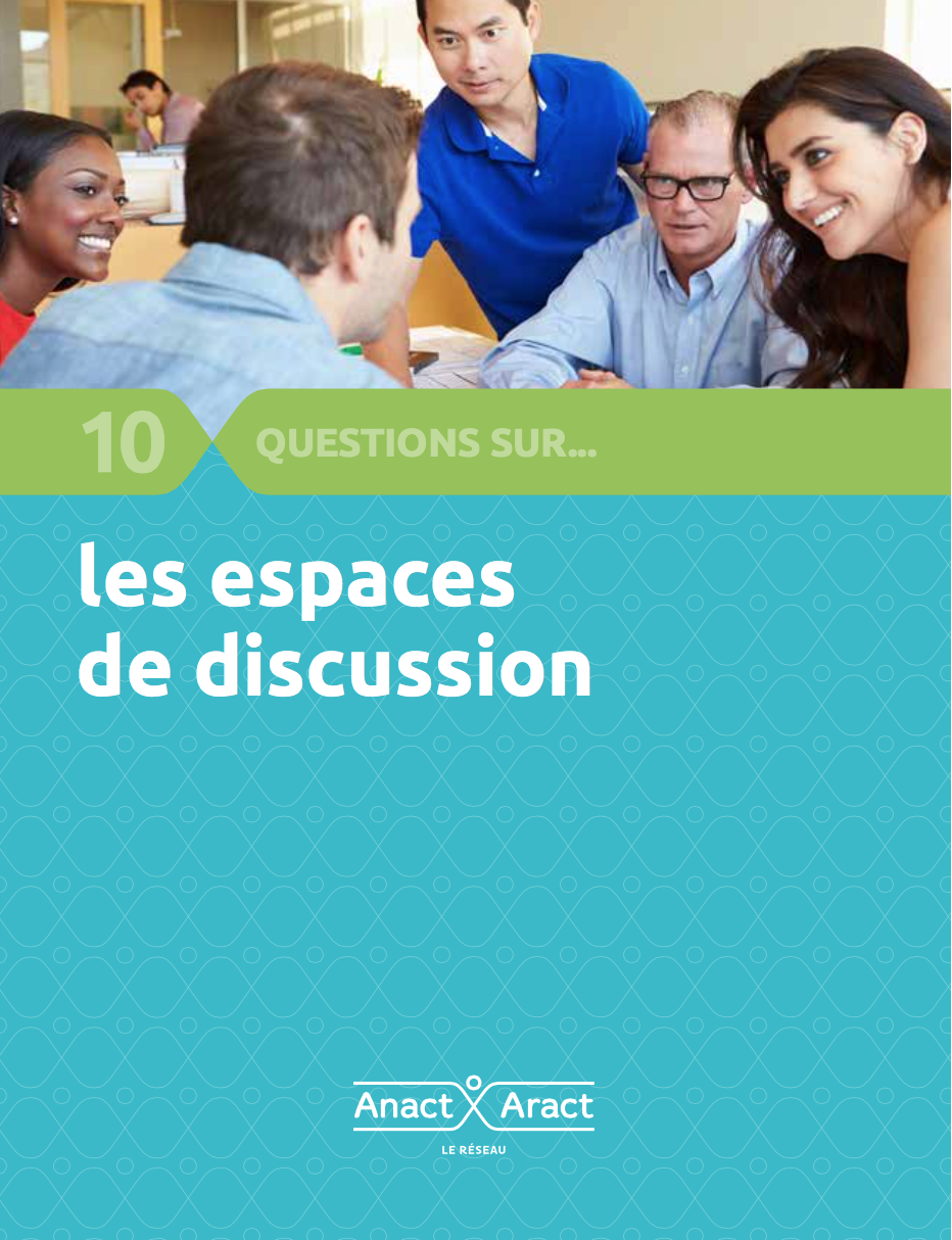couverture 10 questions sur les espaces de discussion