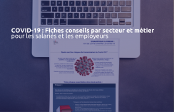 Covid-19 : des fiches conseils pour les salariés et les employeurs à télécharger sur le site du ministère du travail